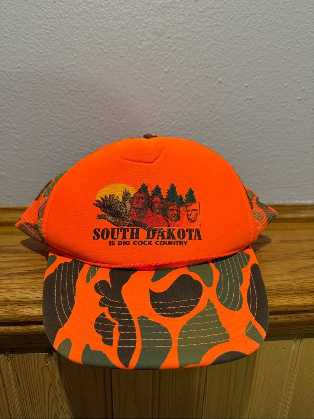 South Dakota Orange Trucker /Hunting  Hat